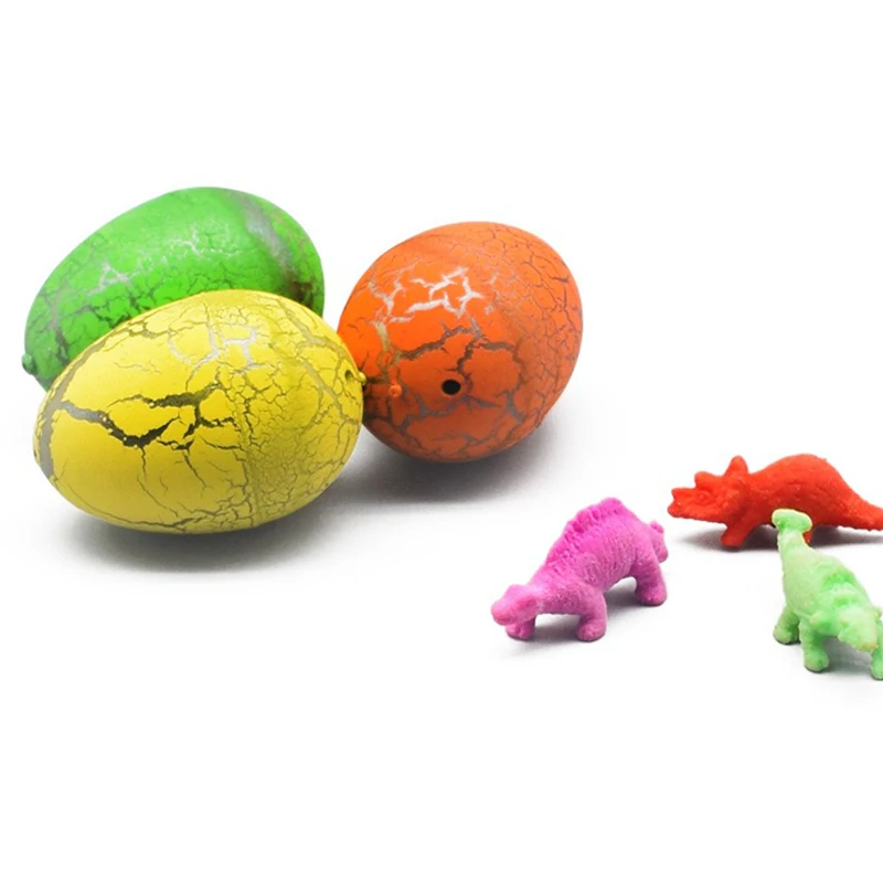 10/20 قطعة حزمة تزايد بيضة الديناصور تفقيس بيضة ديناصور صغيرة الكمامة اللعب الحيوان عملية تربية التعليمية تعليم مضحك لعبة ZYF