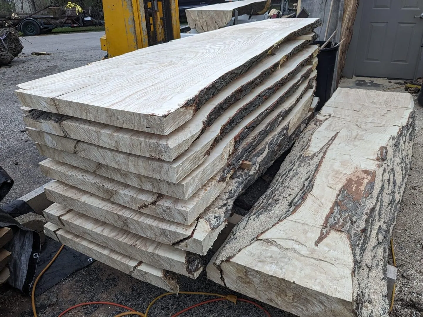 منشار خشب أفقي محمول بسلسلة، آلة نشر الخشب، منشار لقطع الأخشاب