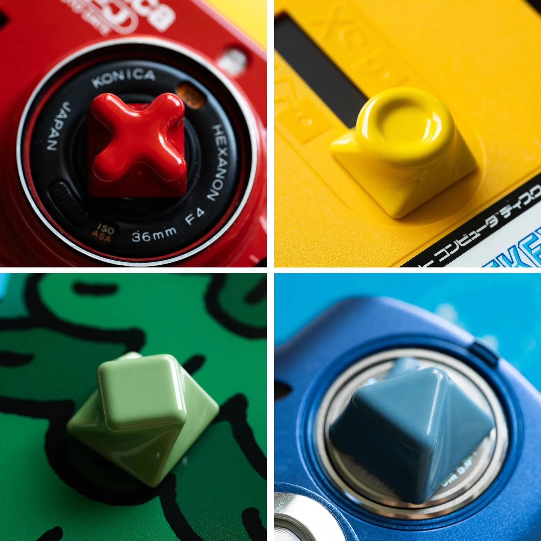 

Колпачки для клавиш Retro Twister Artisan, 2 шт., металлические полимерные колпачки для клавиатуры на заказ для механической клавиатуры, аксессуары для геймеров, подарки