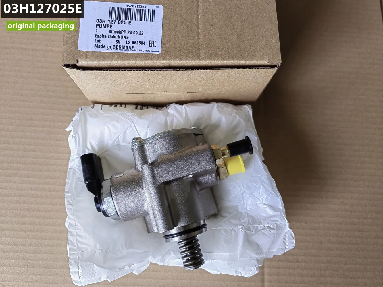 Genuine OEM High Pressure Fuel Pump 03H127025C / 03H127025D / 03H127025E / 03H127025G / 03H127025N For Audi Q7 Porsche VW 3.6L