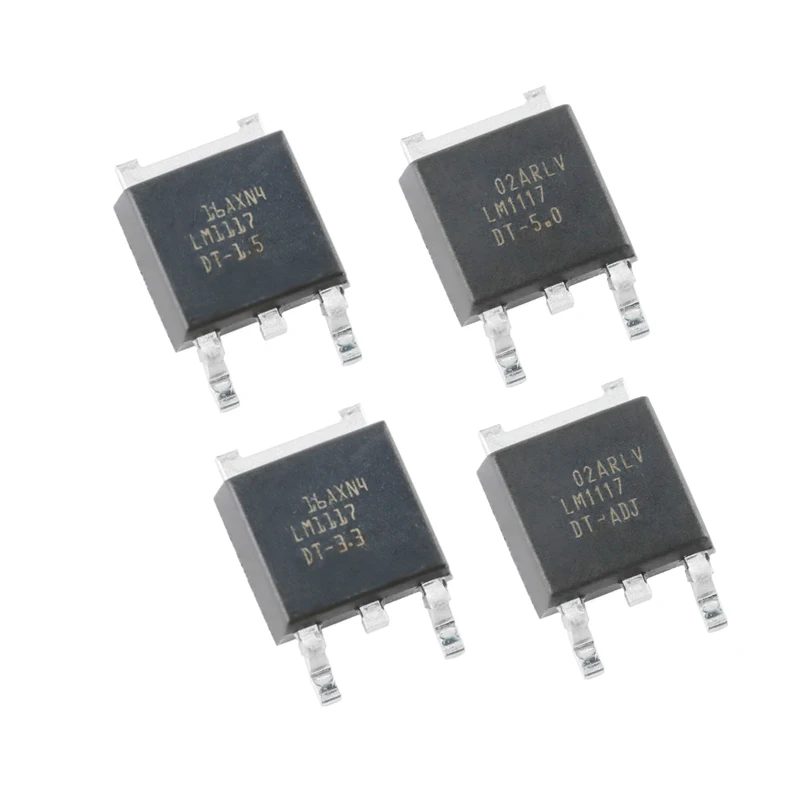 10PCS LM1117DTX-1.8 LM1117DTX-2.5 LM1117DTX-3.3 LM1117DTX-5.0 LM1117DT-ADJ The TO - 252 encapsulation Linear regulator chip