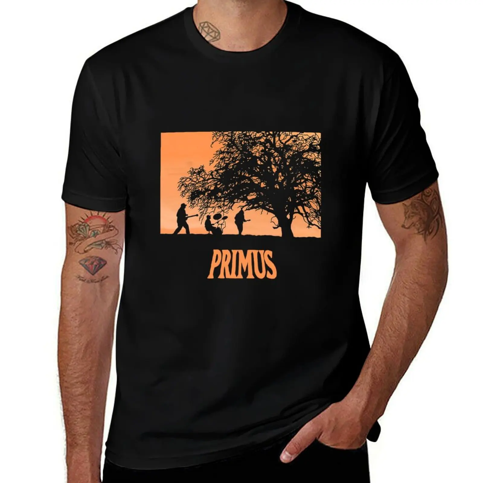 Primus T-Shirt Big Size Crew Neck T-Shirt