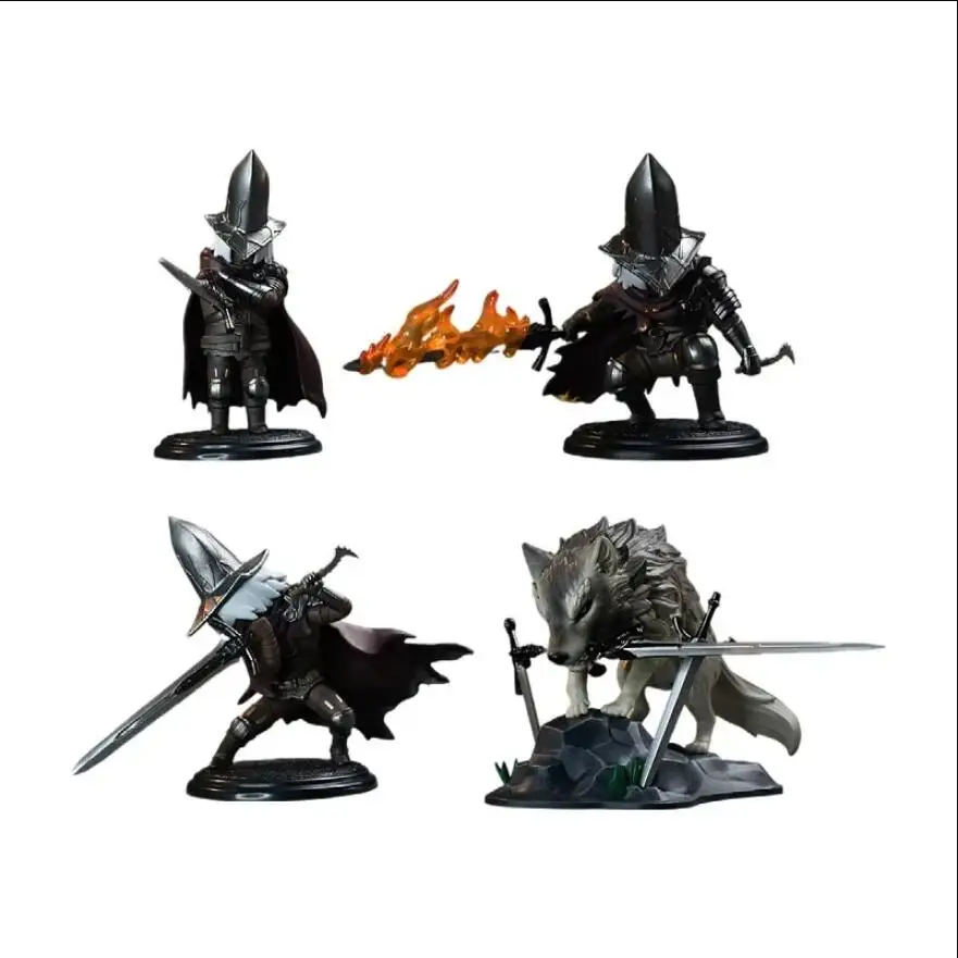 10cm Dark Souls Solaire Artorias Oscar Ornstein Fire Keeper Figure Anime Doll Anime Figurine Collection Model Toys for Boy Gifts