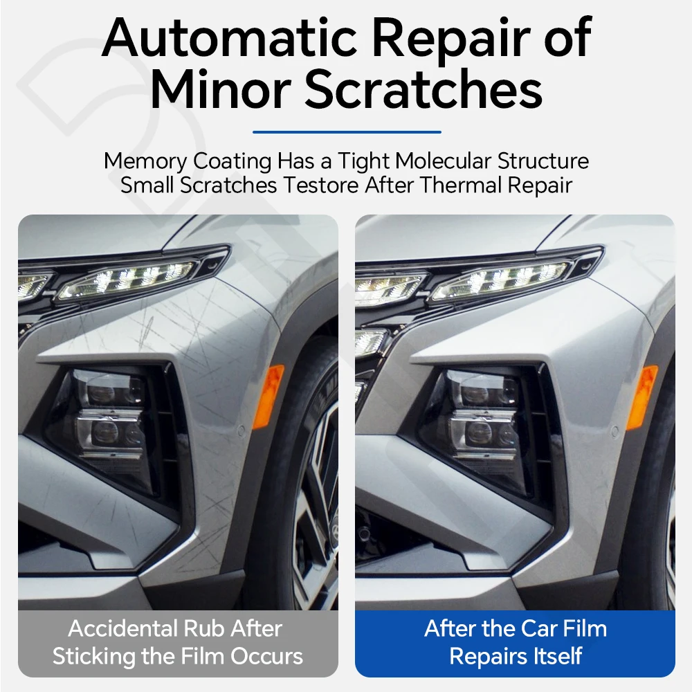 For Hyundai Tucson 2025 2026 Precut Clear 9Mil TPU PPF Full Car Paint Protection Film Scratch-Resistant Anti-UV Car Accessories