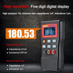 MLC500 LCD High Accuracy Capacitor Meter Professional Measuring Capacitance Resistance Capacitor Circuit Tester Maintenance