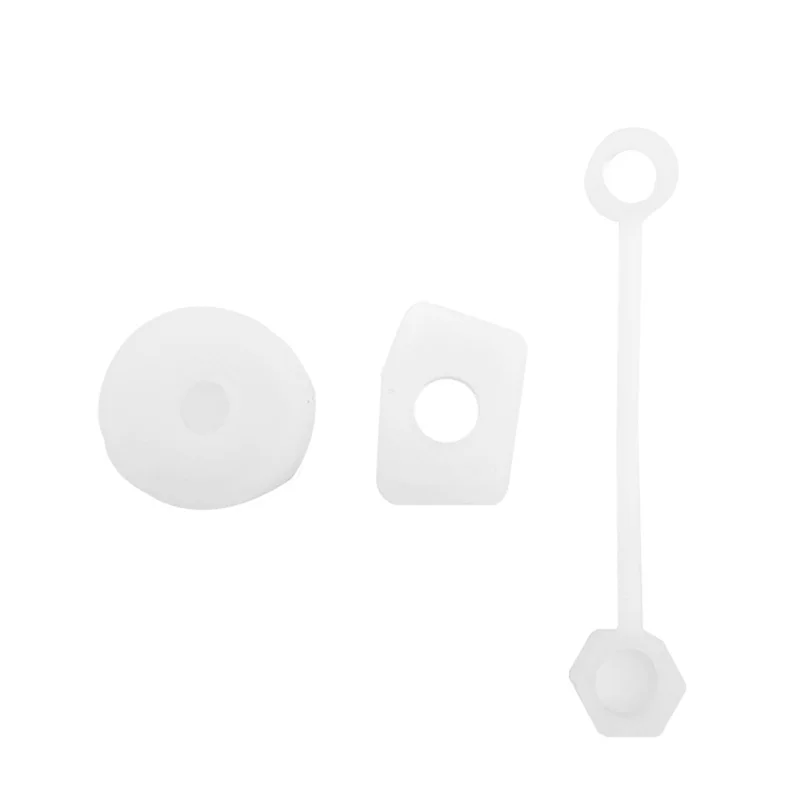 ABHU 18 قطعة مجموعة سدادة انسكاب سيليكون شفاف-أبيض لستانلي كوينشر H2.0 فلاوستيت بهلوان 40 أوقية 30 أوقية #5