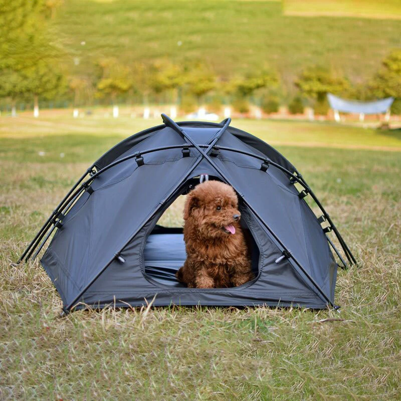 Outdoor Tent for Pet Dog Cat Portable Waterproof Wear-resisting Detachable Washable Small Medium-sized Pet Camping Tent