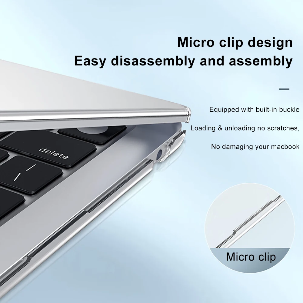 In stock Laptop Case for Macbook Air 15 Case 2023 M2 A2941 PC Cover for Mac book Air 15.3 inch Case A3114 2024 capa