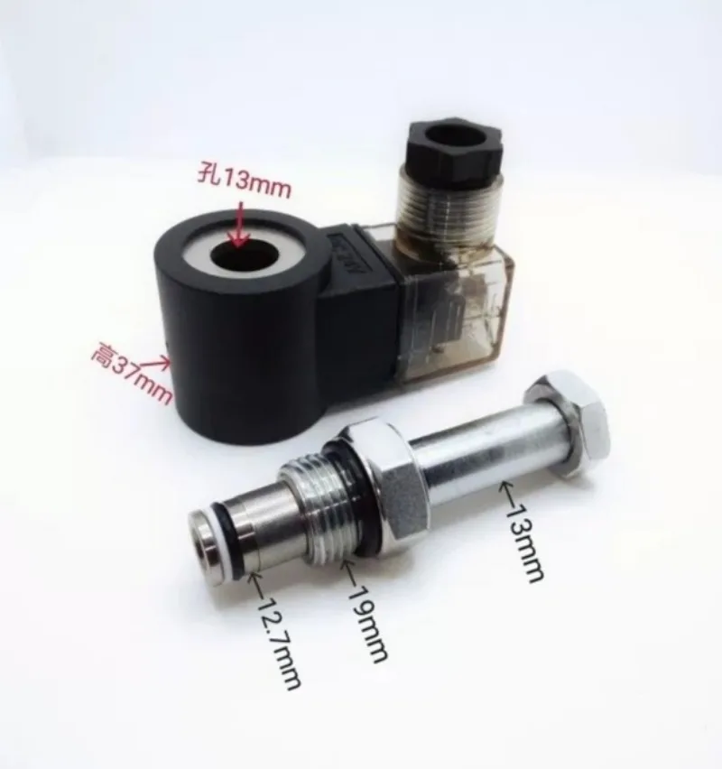 LSV-08-2NCP Hydraulic Solenoid Relief Valve Multi Voltage Coil