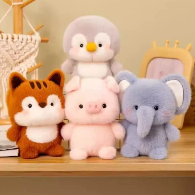New Product In Stock 16cm Table Companion Doll Cute Plush Toy Companion Doll Small Ornament Learning Set Birthday Gift