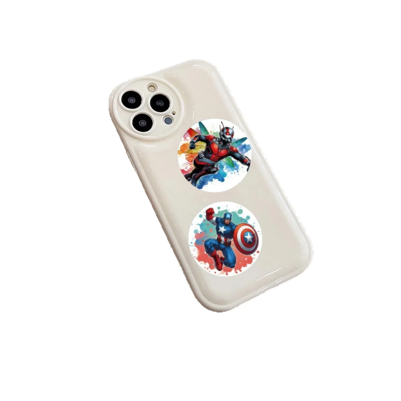 500 ピース/ロールマーベルヒーローアベンジャーズ漫画シールステッカー DIY PVC ラップトップデカール装飾報酬ギフトおもちゃ