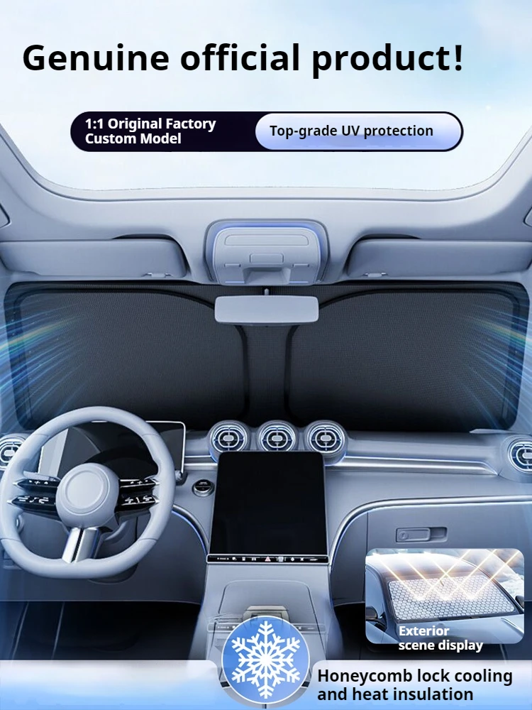 Windshield Sun Shade for Renault Capture Captur 2013 -2022 2023 Car Sunshade Cover Foldable Sun Visor Protector Blocks UV Rays 6