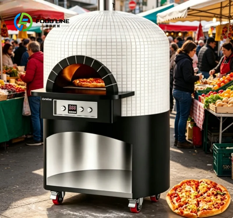Traditional Pizza Oven,  Large Cooking Chamber, Authentic Wood Flame Baking Experience for Artisan Pizza Making