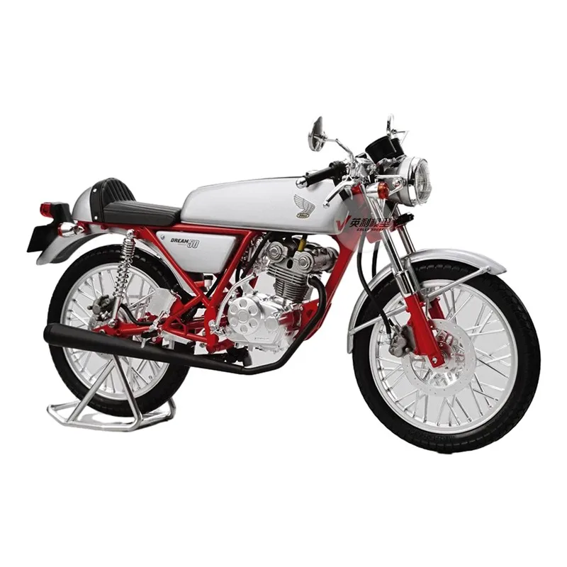 Prefabricated assembly model Aoshima-20498-A 1/12 DREAM50 1997 Custom Edition Motorcycle model kit