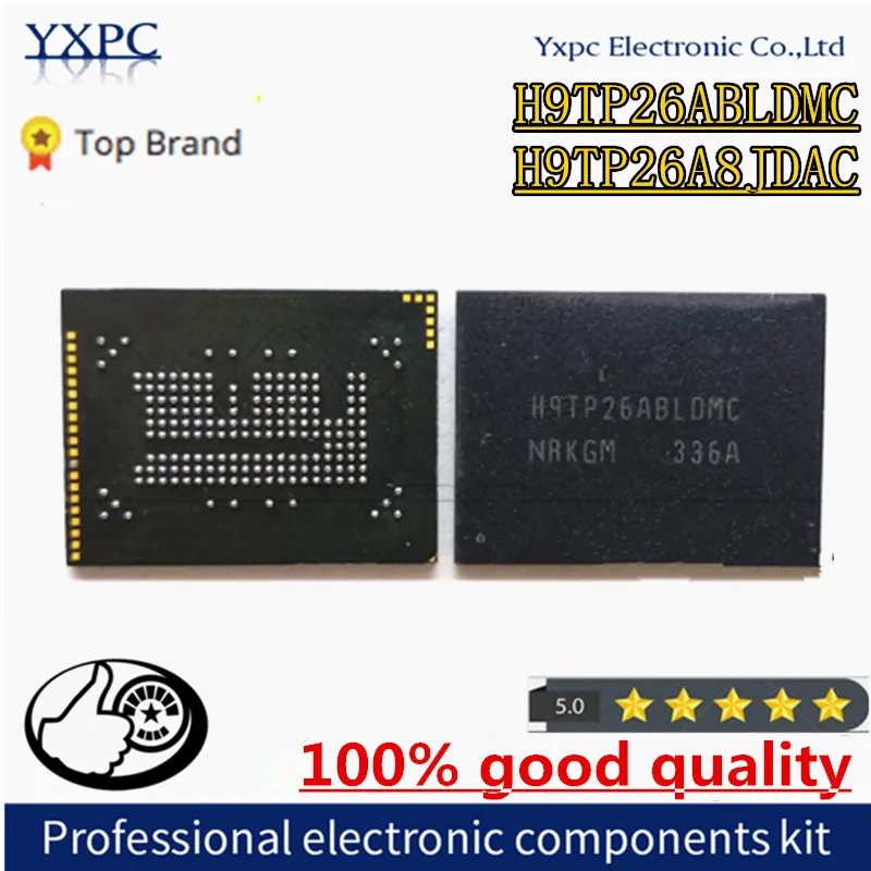 

H9TP26ABLDMC H9TP26A8JDAC 32G BGA186 EMCP 32GB Flash Memory IC Chipset With Balls