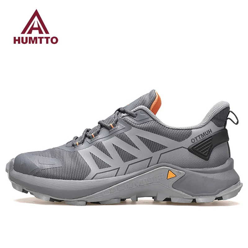 HUMTTO Hiking Shoes for Men Anti slip Breathable Climbing Mountaineering running Lightweight Outdoor sneakers ankle travel Shoes