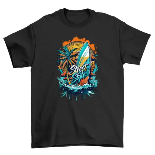 Summer_29 Surf Vibes t-shirt - Ride the Waves in Style! Funny design, Unisex Pri