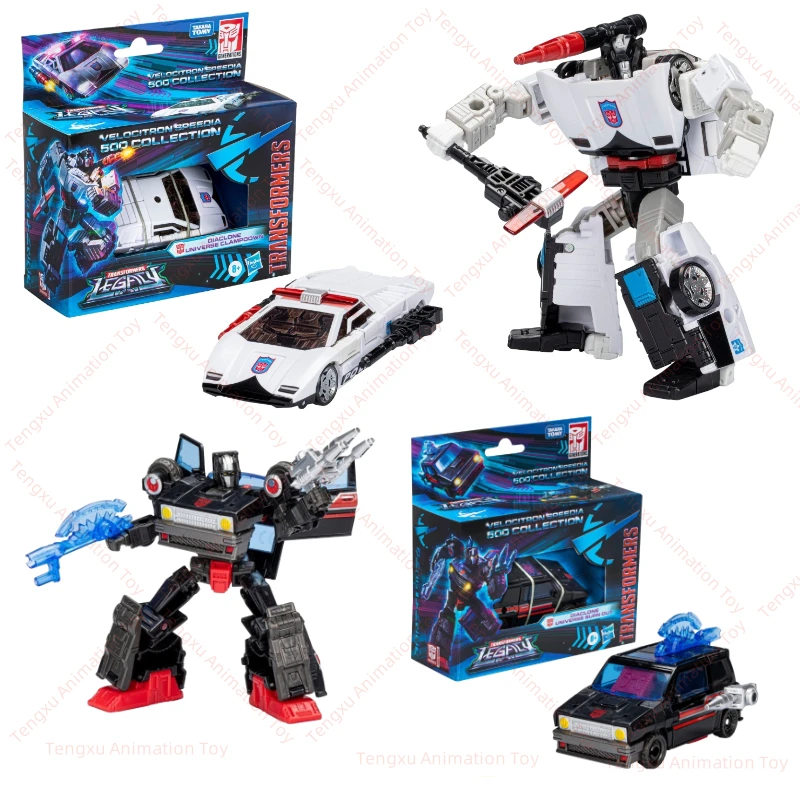 在庫あり変換おもちゃおもちゃレガシー Velocitron Speedia 500 シリーズデラックスブララークラッシャーアクションフィギュア趣味コレクション
