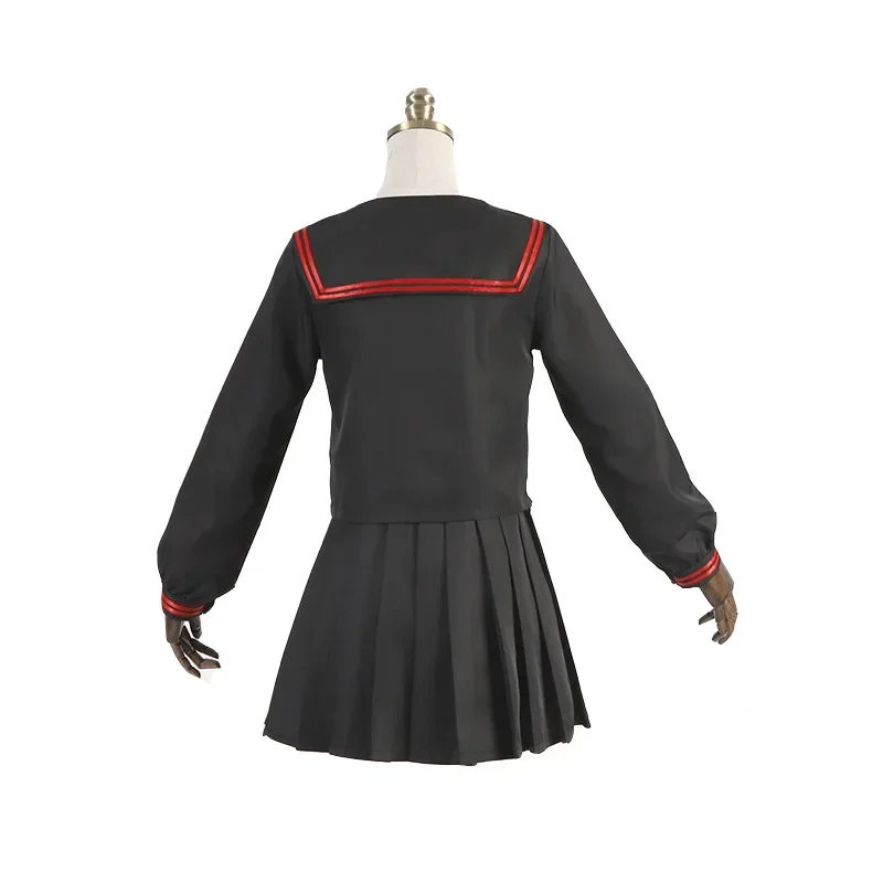 S-3XL Anime Kamado Nezuko Cosplay Costum Full Sets Halloween Party Show JK Uniform Sailor Outfit