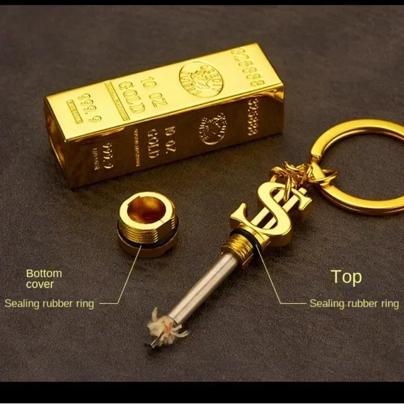 10000 Matches Multifunction Kerosene Keychain Waterproof Portable Lighter Men Cigarette Smoking Accessories Gadgets