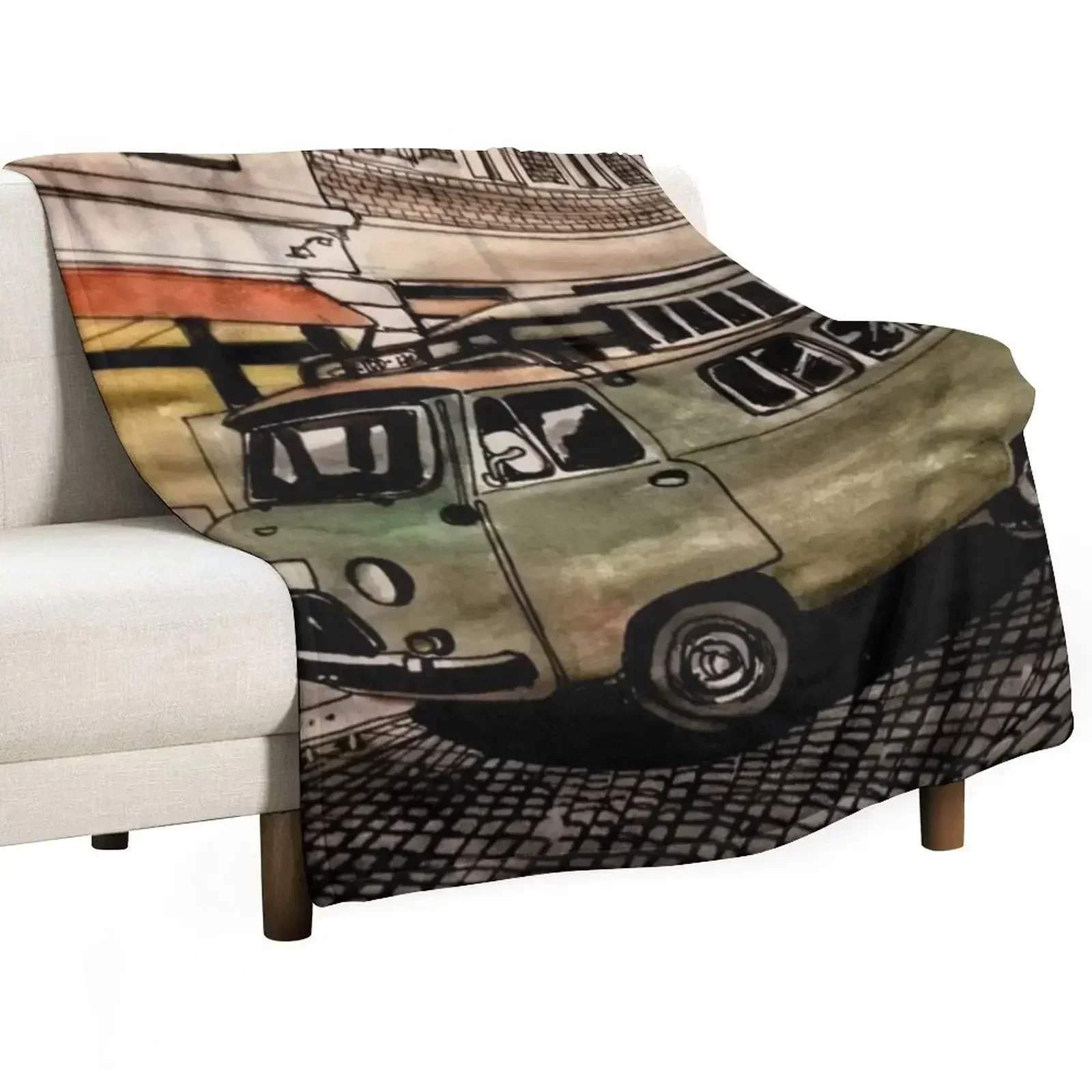 

Nice UAZ Throw Blanket Moving christmas decoration blankets and throws Blankets