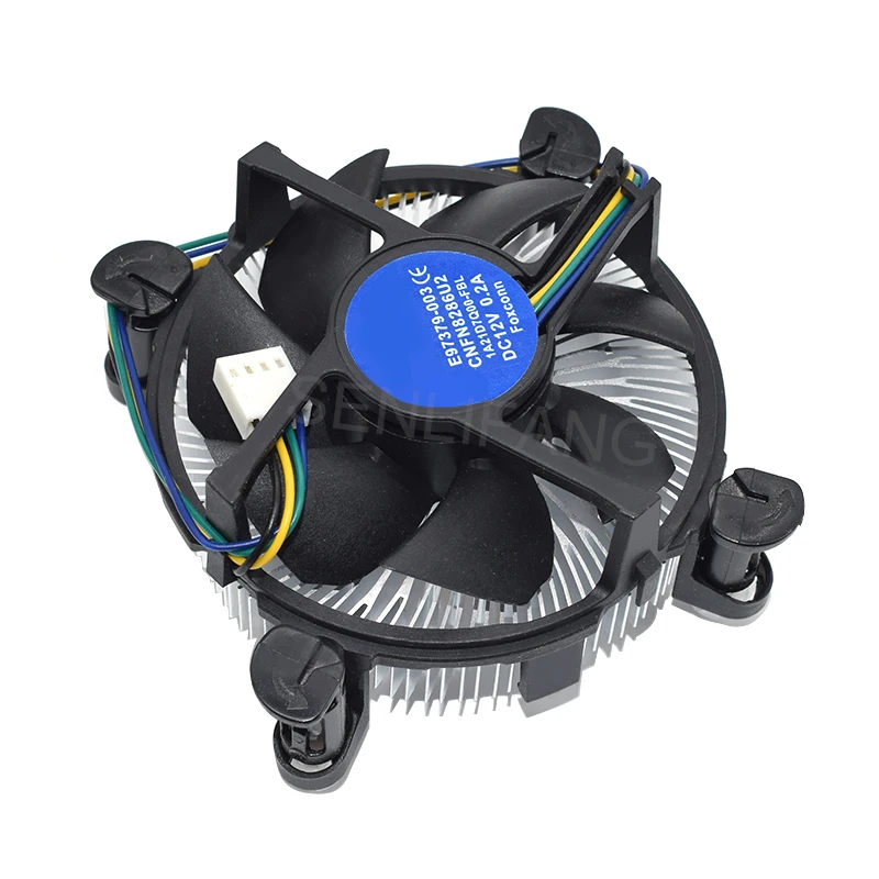 Well Tested Cooler E97379-003 DC12V 0.2A Cooling Working  For I3 I5 I7 Socket LGA 1150 1151 1155 1156 C0155 Z33 CPU Fan