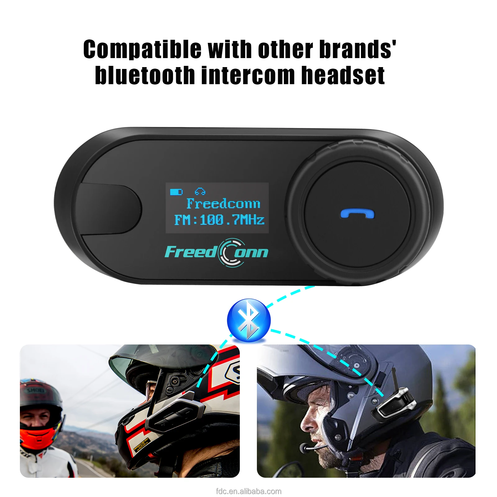 FreedConnT-COM SC 800 Meters W - đánh giá và giá Intercom Headset Helmet