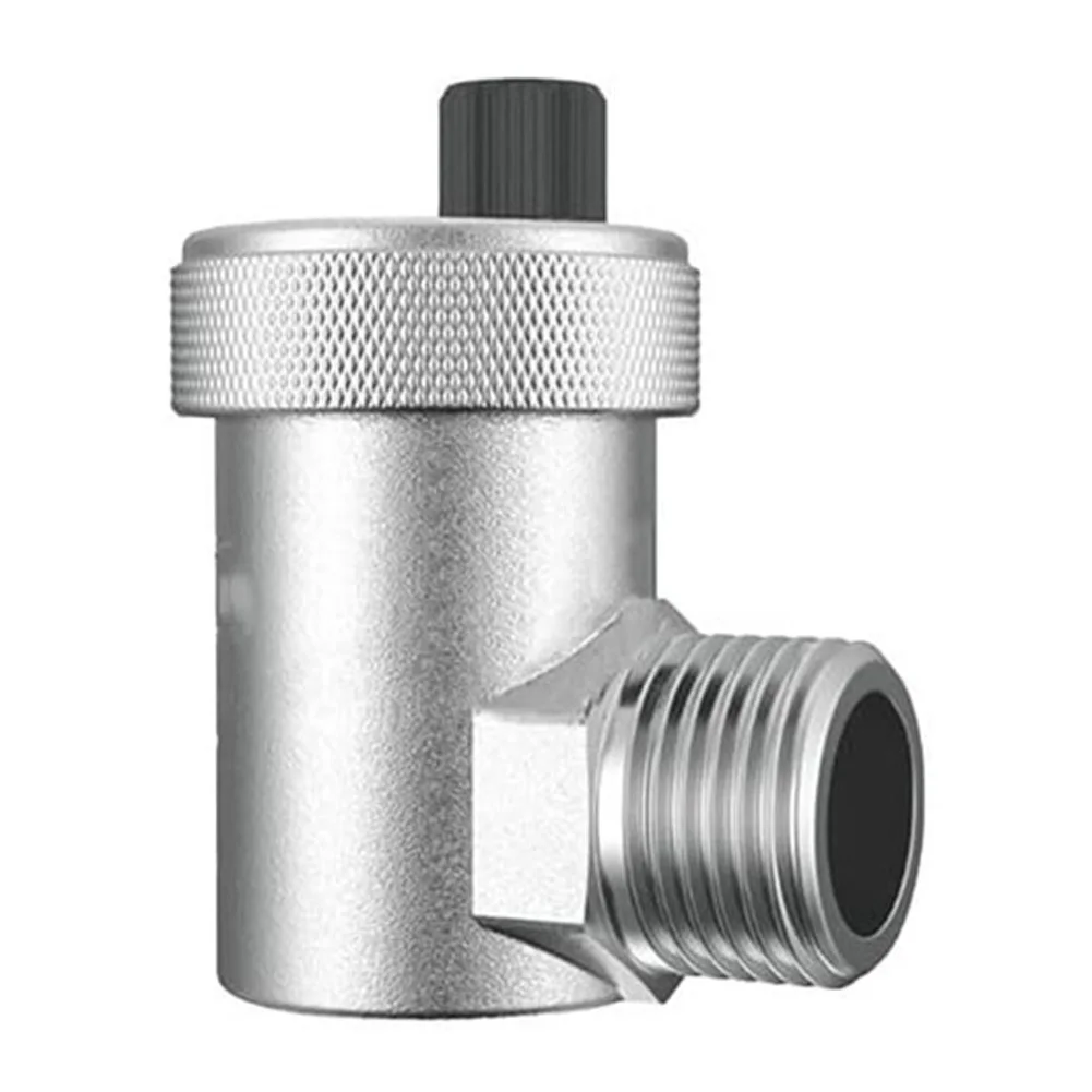 Automatic Quick Bleeder G1/2 Brass Bleed Valve Bleeder External Thread Pressure Relief Valve For Water Heating HVAC System
