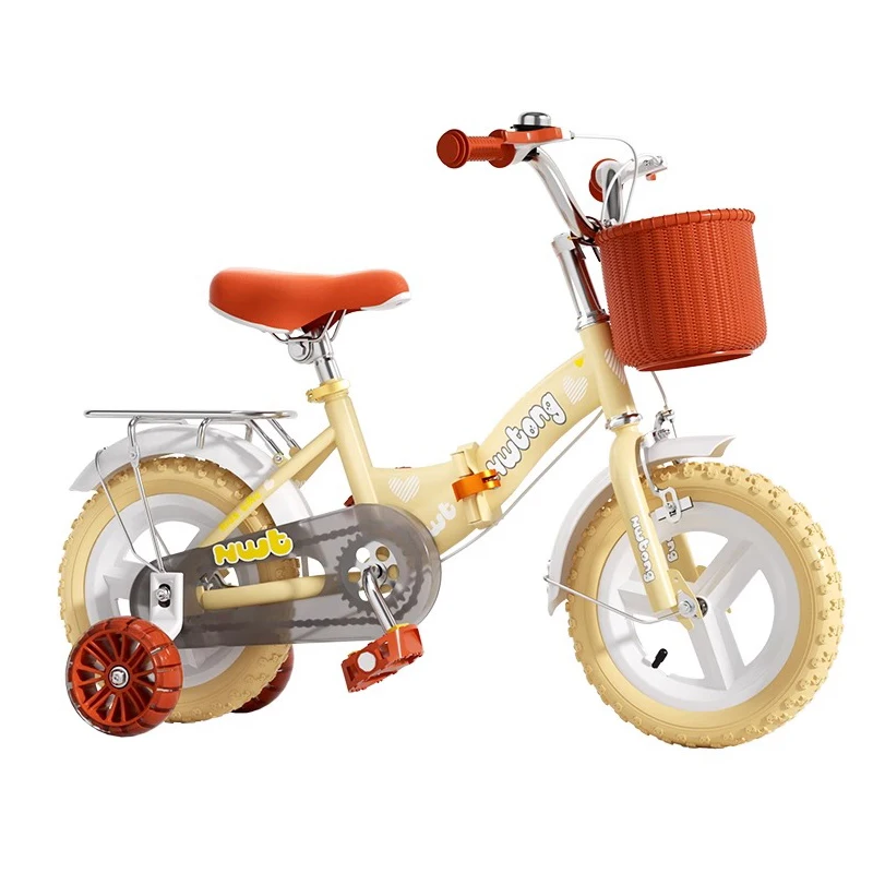 

Children's Bicycle 2-5-6 Years Old Boy Baby Folding Pedal Bike Child Bicycles 4-8 Years Old Girl Middle and Big Kids