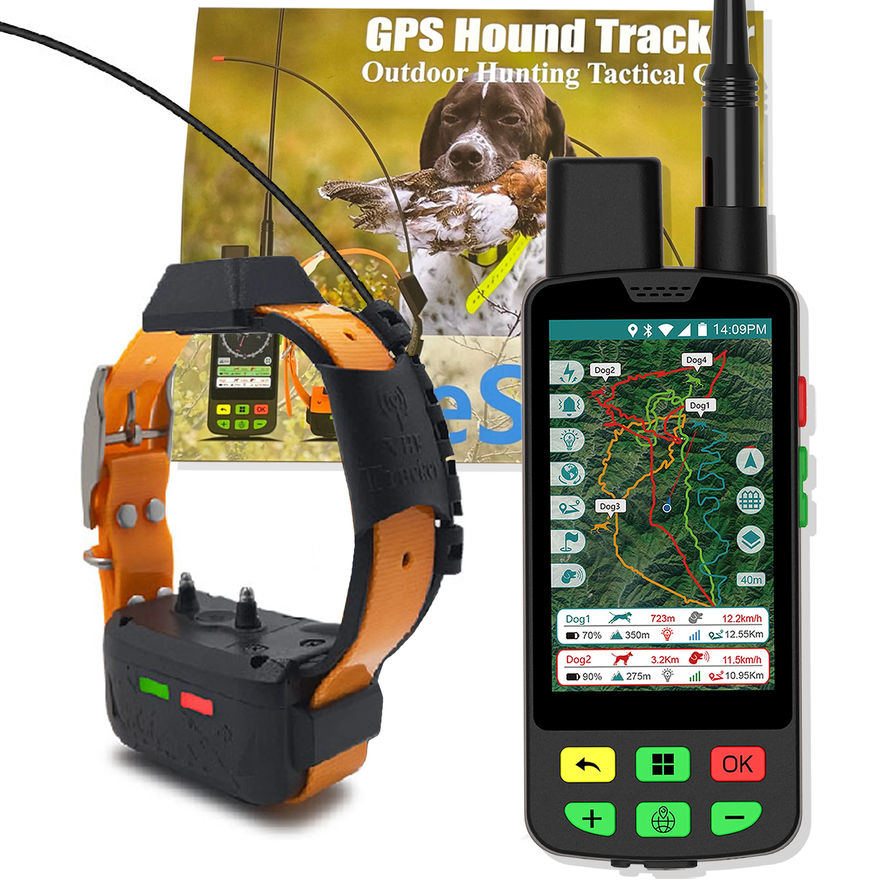 

Cross-Platform Dog Tracker | IOS & Android Compatible | OEM Manufacturing | New Model