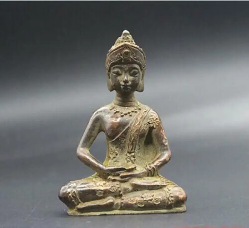 

Beautiful Old Tibet Tibetan Bronze Buddhism Buddha statue Exorcism peace wealth