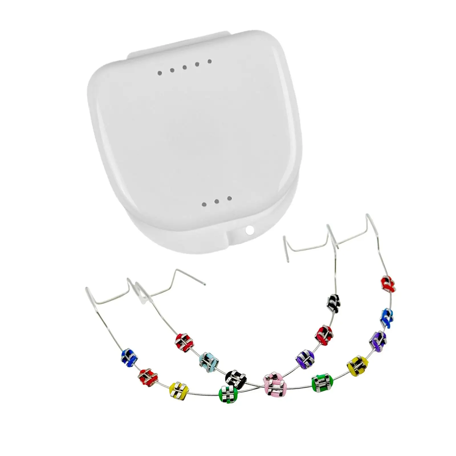 Fashionable Brace Decorative Orthodontic Brackets Colorful Teeth Accessories Temporary Tooth Decoration for Teeth Trend