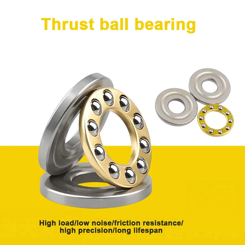 1~10Pcs Mini Thrust Ball Bearing 3D Printer F3-8M F4-9M F4-10M ~F9-17M low noise  High Precision Miniature Axial Ball Bearings