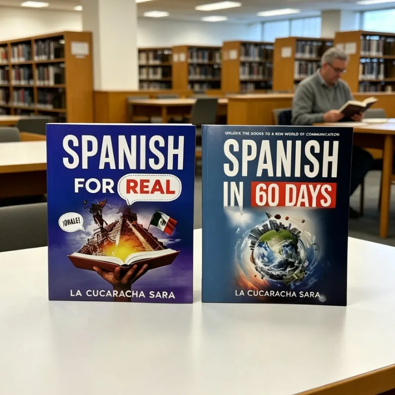 Spanish Learning Books Spanish in 60 Days & Spanish for Real Beginner Mexican Spanish Self Study Textbook Books