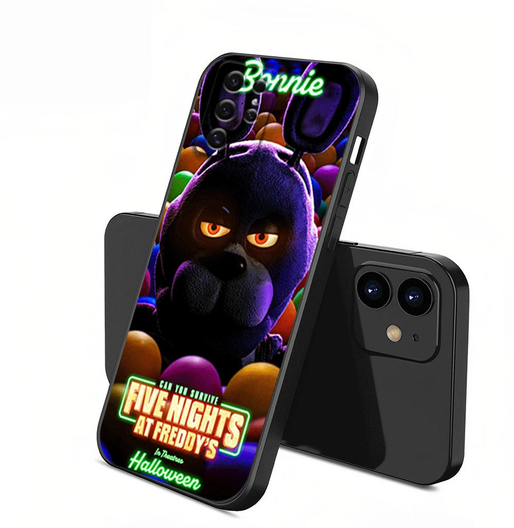 เกม Five Nights ที่ F-Freddys เคสโทรศัพท์สําหรับ Samsung S22 S23 A73 A72 A71 A54 A53 E ULTRA Black Soft Shell