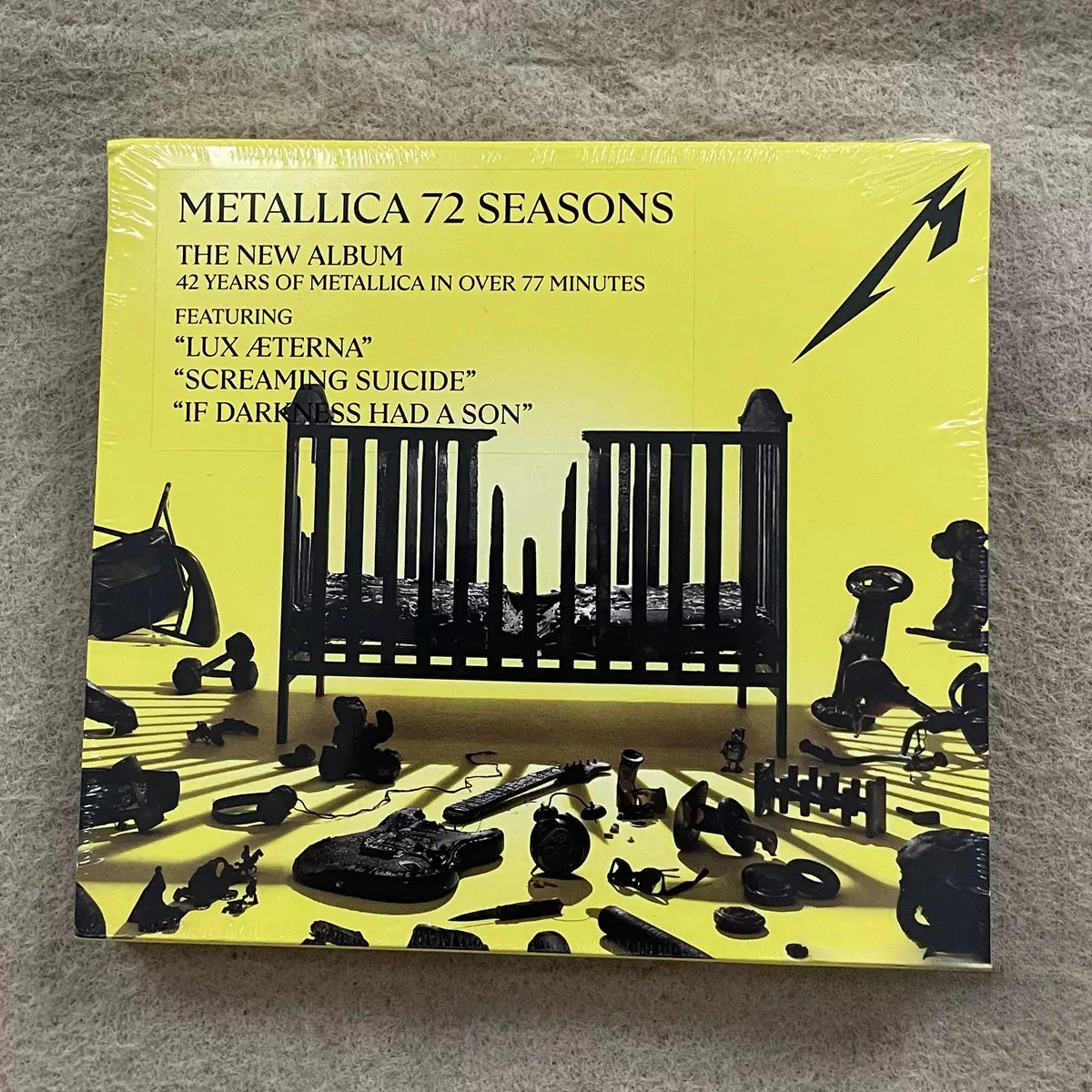 

Металлика 72 Seasons 2023: Коллекция альбомов в стиле хэви-метал и трэш-метал (CD)