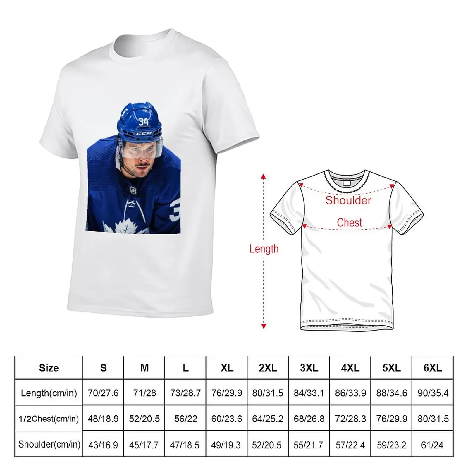 Auston Matthews 2021 T-Shirt korean fashion funnys Aesthetic clothing workout shirts for men