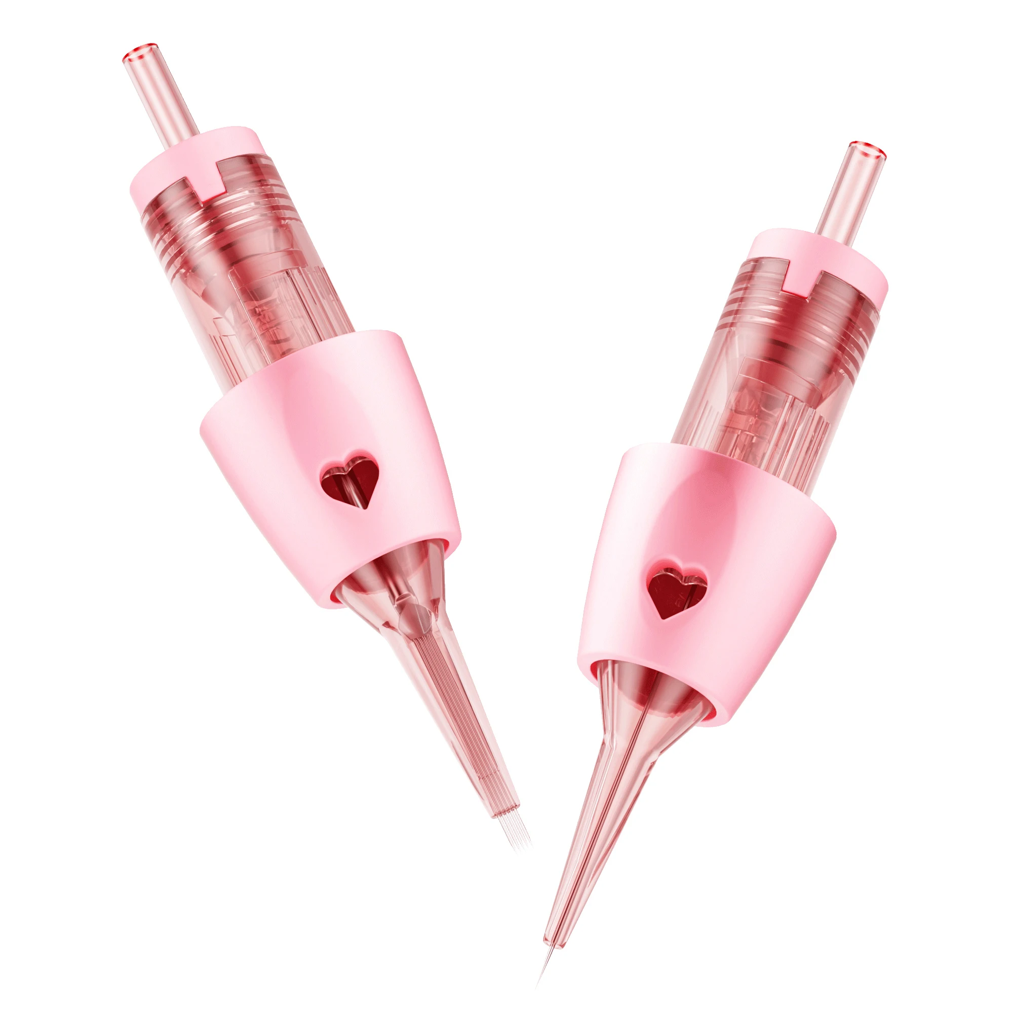 20pcs/Box Quality Pink VIPER PMU SMP Sharp Durable Tattoo Needle Permanent Makeup Cartridge With Finger Ledge