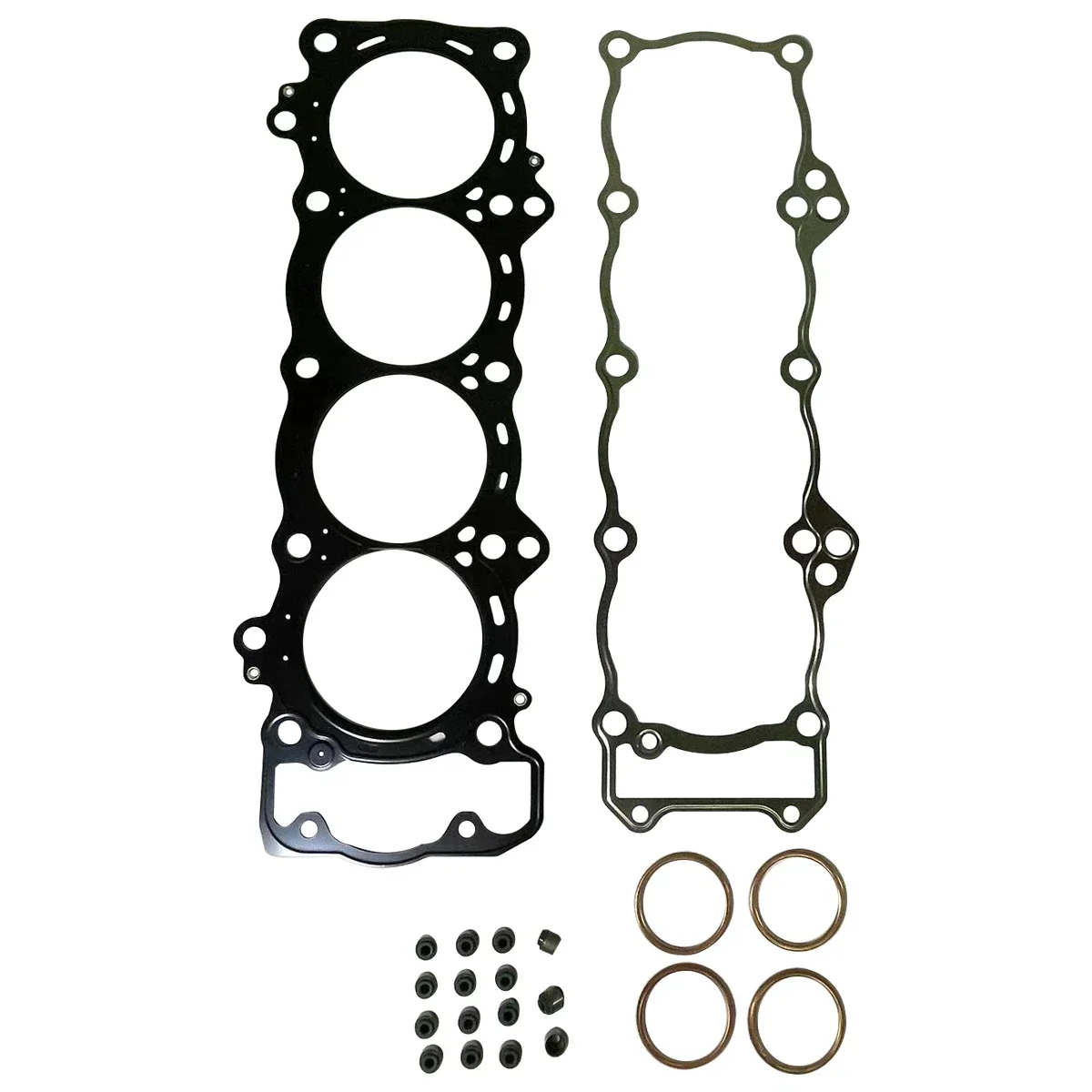 

Motorcycle Cylinder Head Base Exhaust Pipe Gasket Kits For Kawasaki ZX1000 Ninja 1000 2011-2018