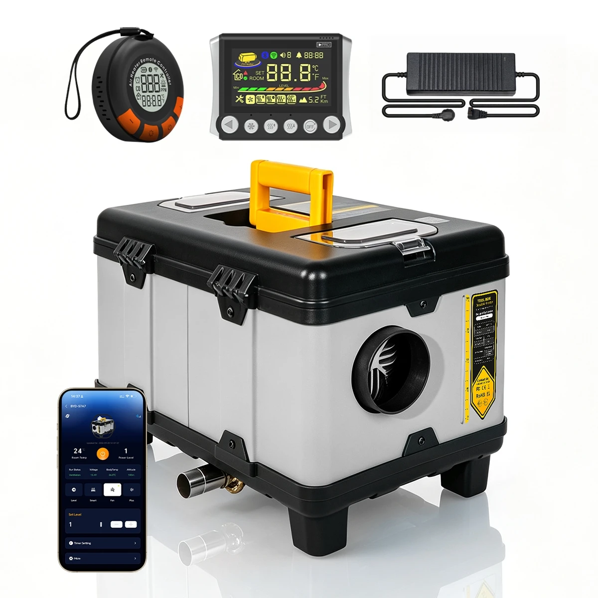Diesel Heater 8Kw Rv Camper - 선스터 8KW TB10Pro 디젤식 주차용 히터,