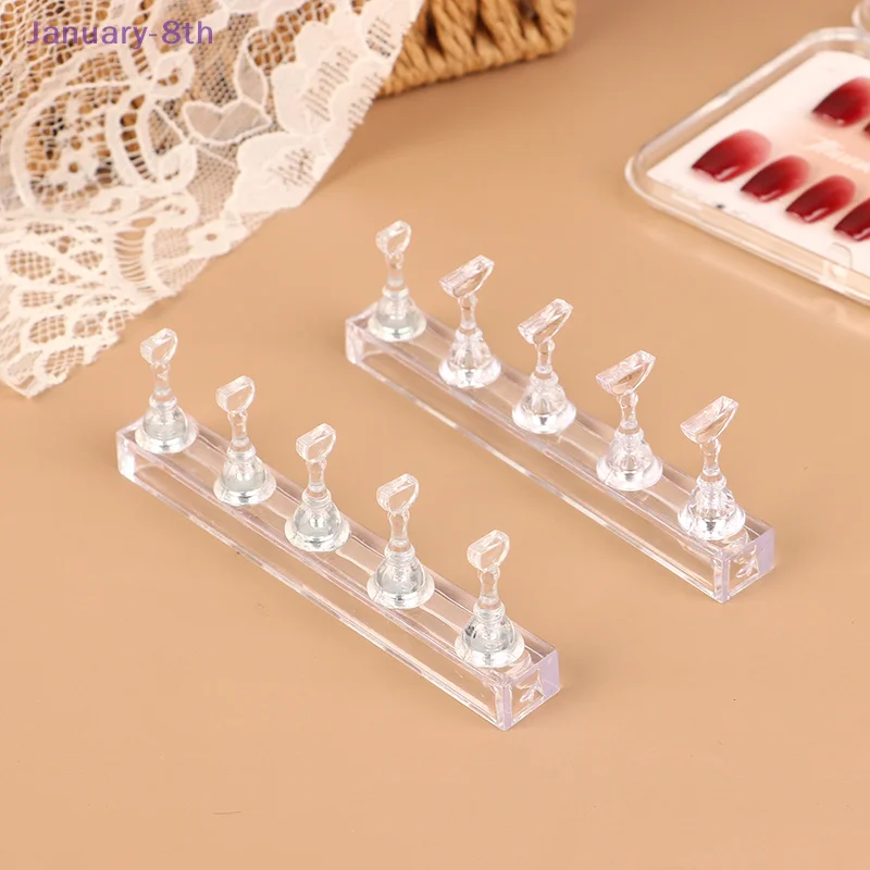 Magnetic Tips Nail Art Training Nail Display Stand Nail Art Practice Stands False Nail Tip Holder Nail Display Chess Board