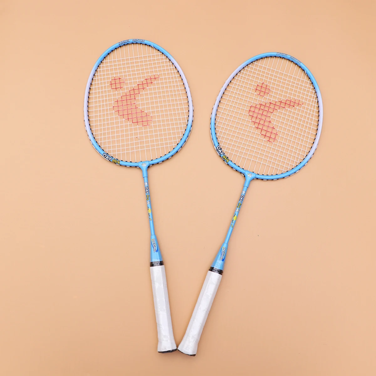 

1 Pair Kids Badminton Aluminium Alloy Kids Outdoor Sports Racket Set Training Pats Paternity Children Cartoon Badminton Racket