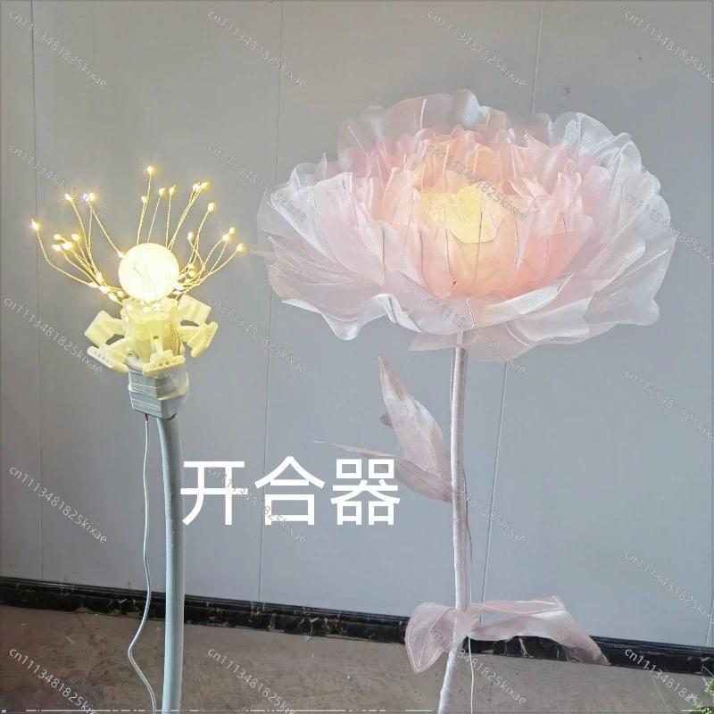 For Opener Base Machine Blooming Petal Lamp Flower Opener Device Wedding Road Guide Handmade Materials DIY