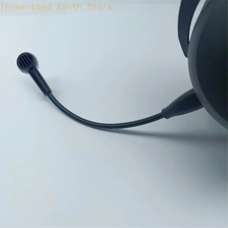 3,5-mm-Gaming-Headsets-Mikrofonarm mit Schaumstofffilter für MMX100 MMX150 Headsets Kommunikations-Streaming-Mikrofon E74A – Detail 4