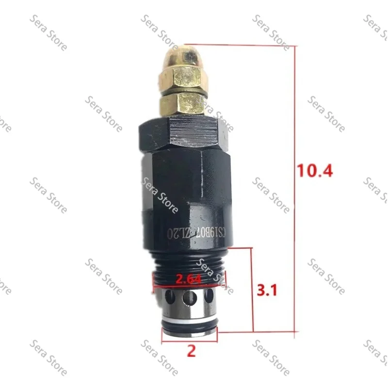 ZL15 CS19B07 ZL20 CS20H09 for Operating Valve Multi-way Valve Pressure Relief Safety ValvePressure Regulating ValveMini Loader