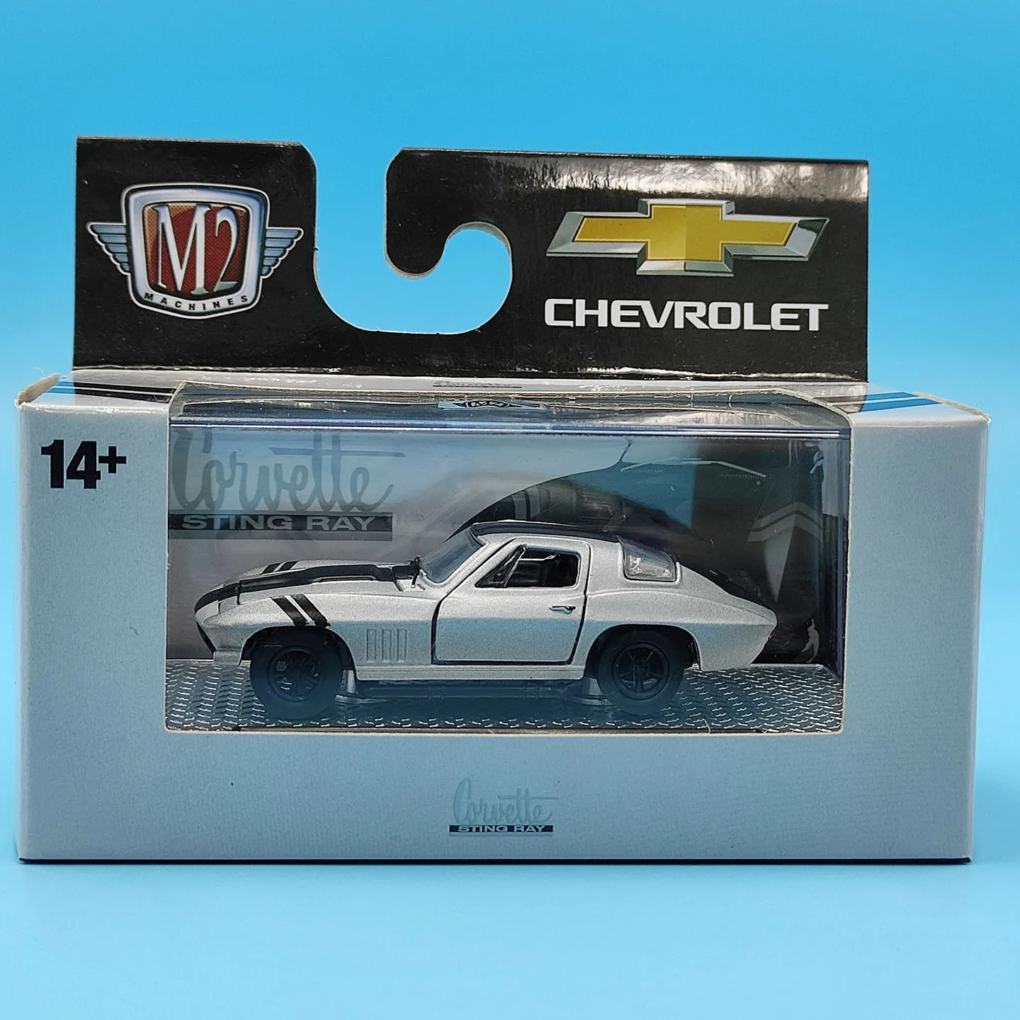 Diecast M2 1:64 Scale 1966 Corvette 427 Alloy Car Model