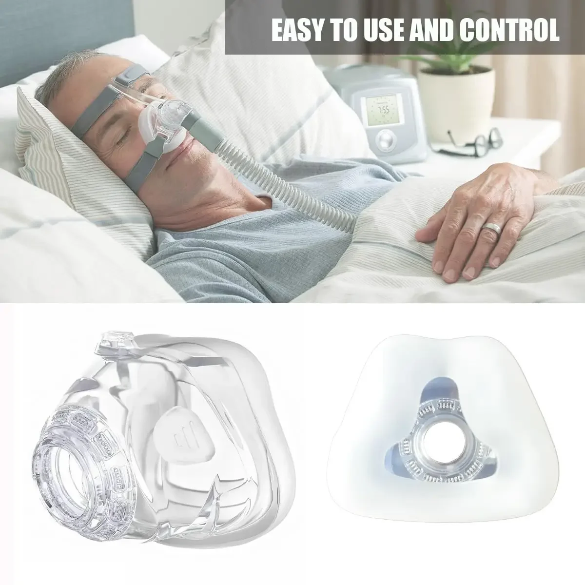 ResMed Mirage FX Silicone Nasal Cushion Pillow Replacement for CPAP/BiPAP Therapy Sleeping Accessory
