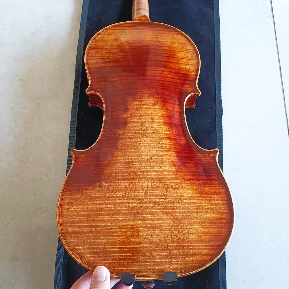 high-end Professional violinist Violin 4/4 50 year Italian spruce bohemia maple Stradivarius 1715 vionlin musical instrument