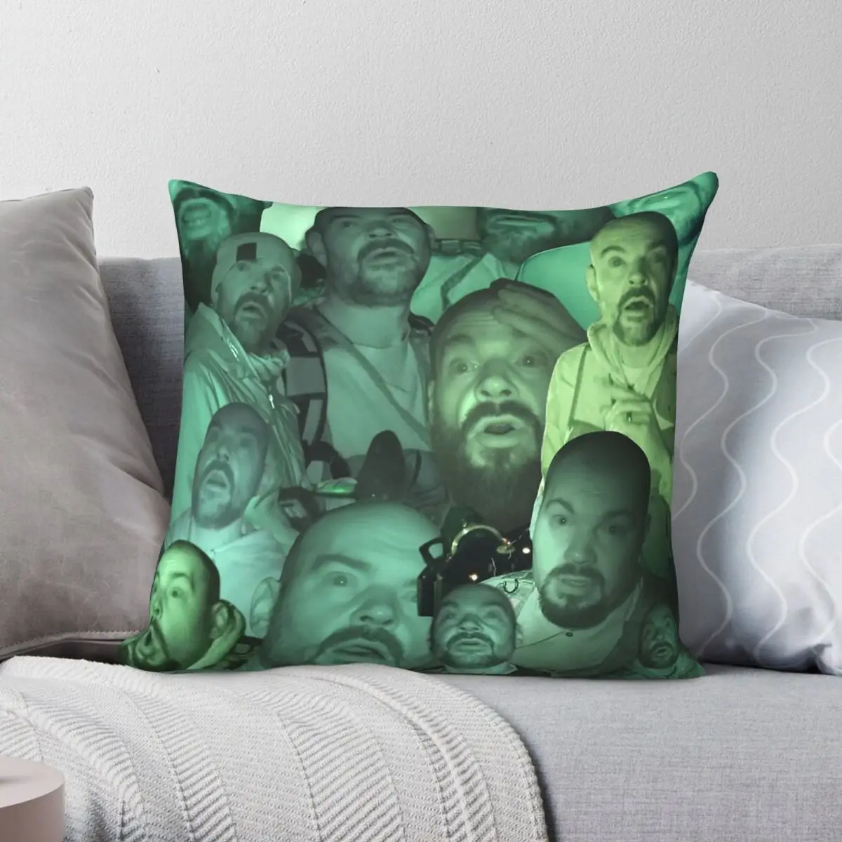 Aaron Goes In Alone Ghost Adventures Square Pillowcase Polyester Linen Velvet Decorative Throw Pillow Case Sofa Cushion Cover