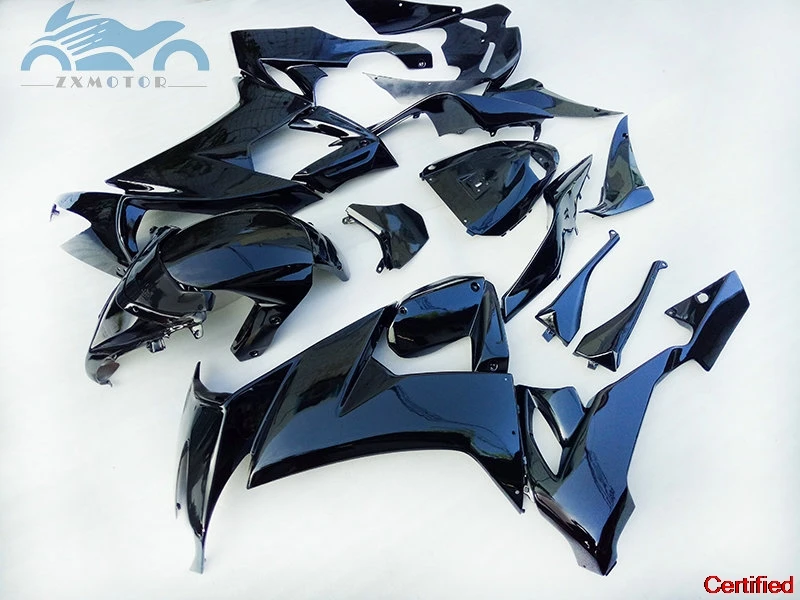 

Обновленный комплект обтекателей для Kawasaki Ninja ZX10R 2008 2009 2010, комплекты обтекателей из АБС-пластика ZX 10R 08-10, глянцевые черные мотоциклы